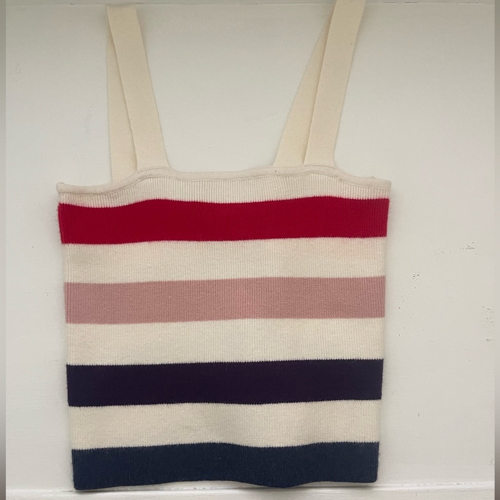 striped cropped tank!